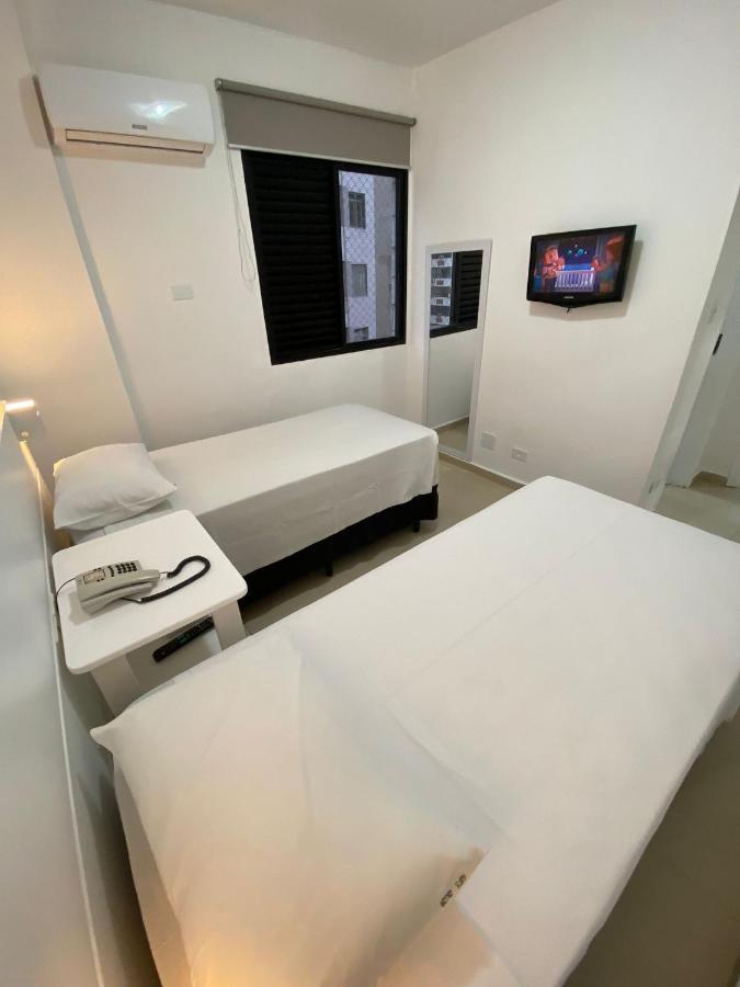 סנטוס Flat No Centro Gonzaga Proximo A Praia - Santos/Sp מראה חיצוני תמונה